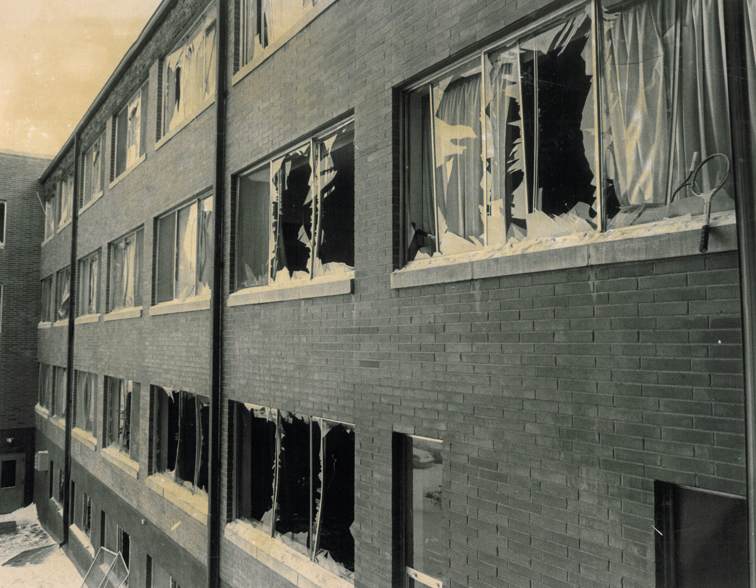 Damage at Carroll College